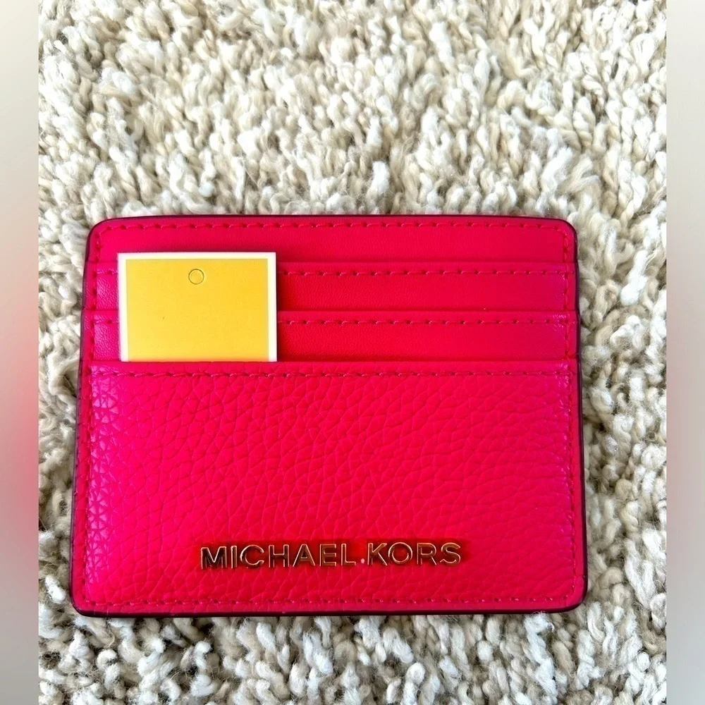 Michael Kors Jet Set Zip Chain Crossbody with Matching Card Holder